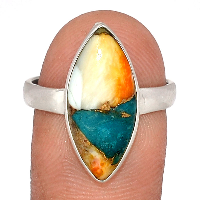 Spiny Oyster Arizona Turquoise Ring - SOTR1675