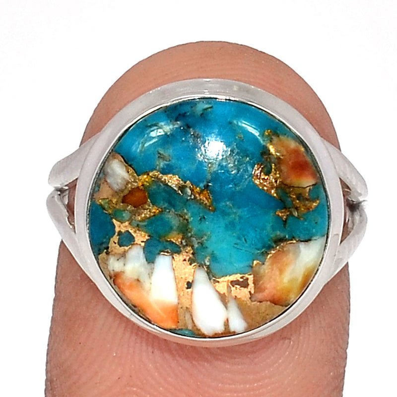 Spiny Oyster Arizona Turquoise Ring - SOTR1679