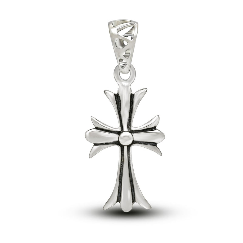 1.1" Cross Silver Jewelry Pendants - SPJ2005