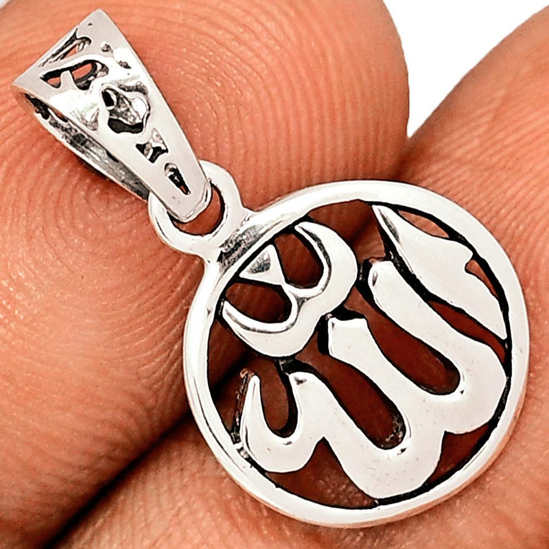 0.8" Allha Silver Jewelry Pendants - SPJ2007