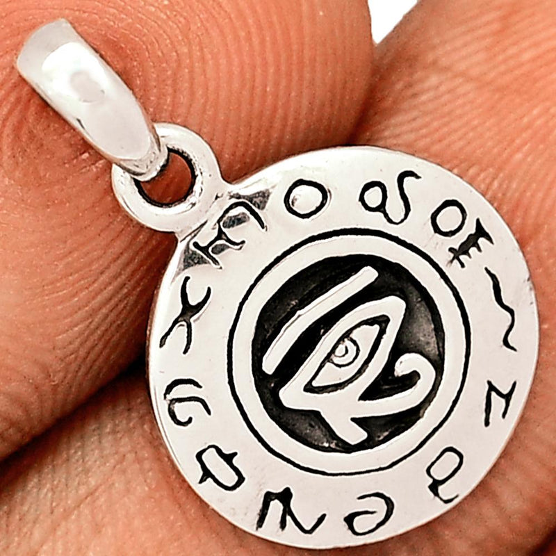 0.8" Eye Of Horus Silver Jewelry Pendants - SPJ2009