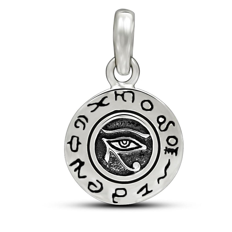 0.8" Eye Of Horus Silver Jewelry Pendants - SPJ2009