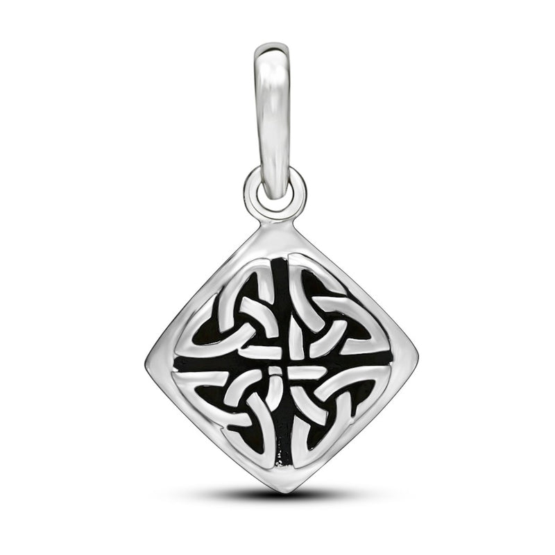 0.7" Celtic Silver Jewelry Pendants - SPJ2015