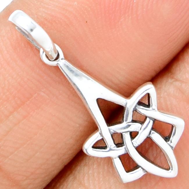 1" Celtic Silver Jewelry Pendants - SPJ2032