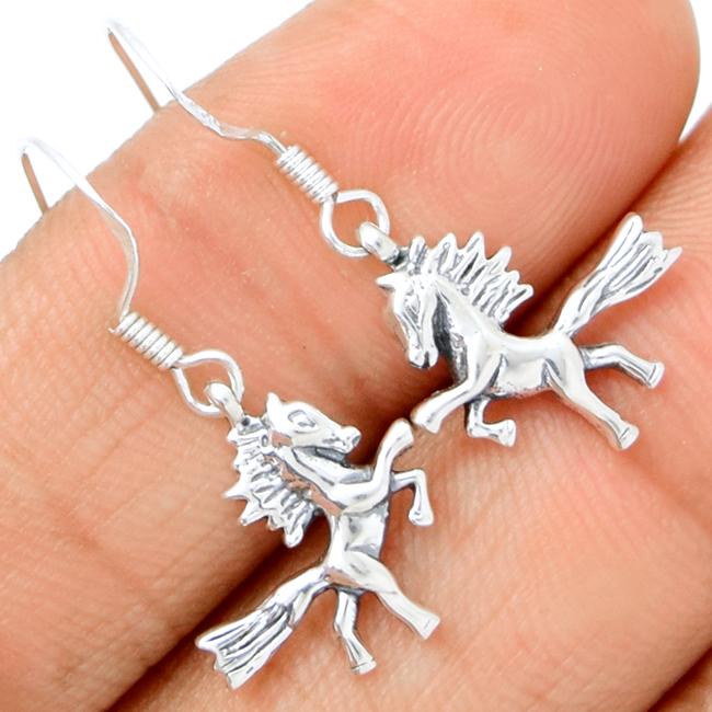 1.1" Pegasus / Flying Horse Silver Jewelry - SPJ2048