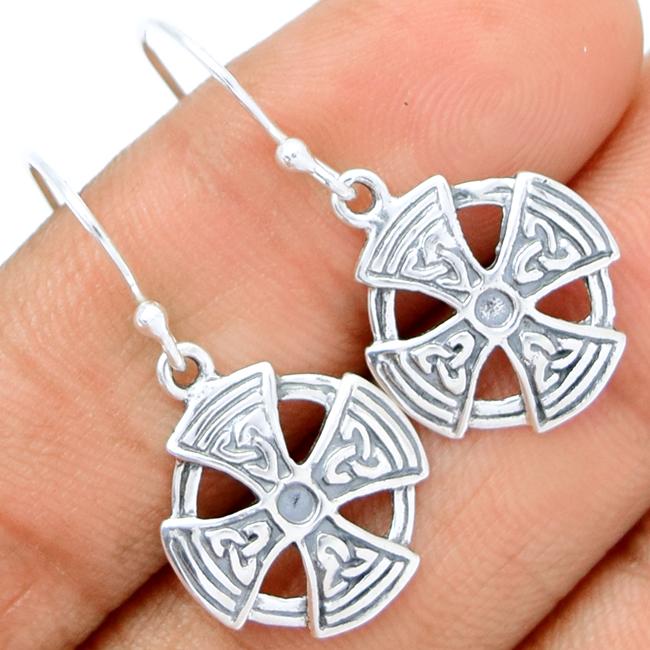 1.2" Maltese Cross Silver Jewelry - SPJ2074