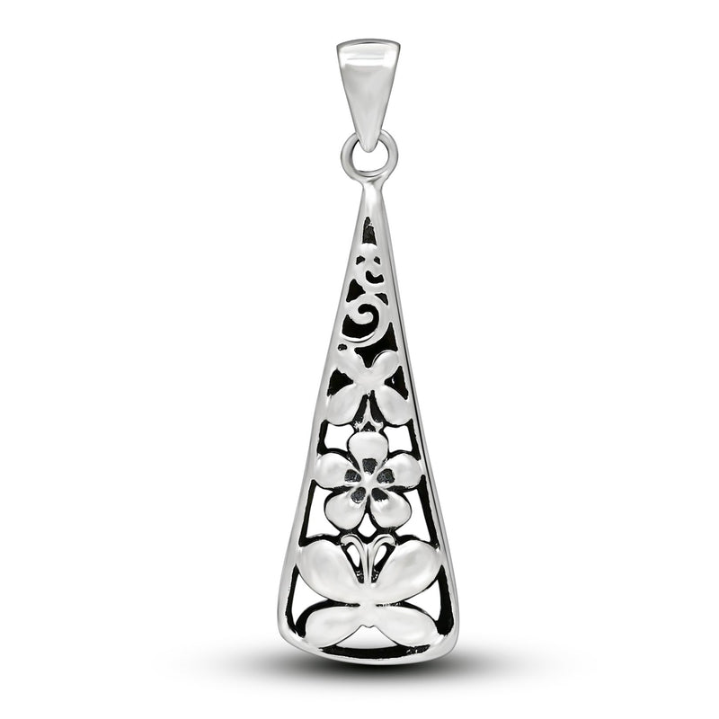 1.3" Plain Silver Jewelry Pendants - SPJ2112