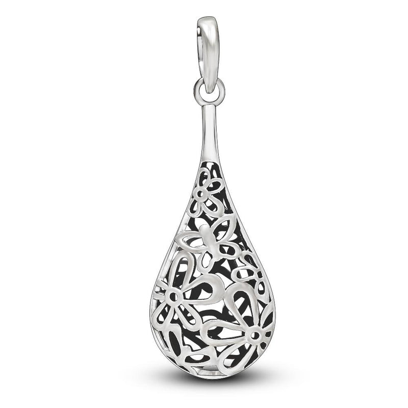 1.8" Plain Silver Jewelry Pendants - SPJ2122
