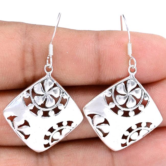 1.6" Plain Silver Jewelry - SPJ2133