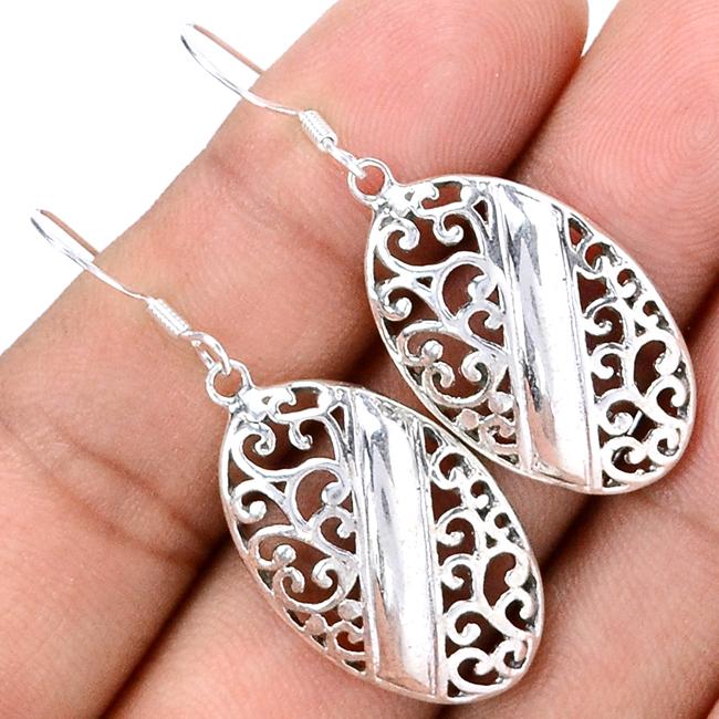 1.7" Plain Silver Jewelry - SPJ2143