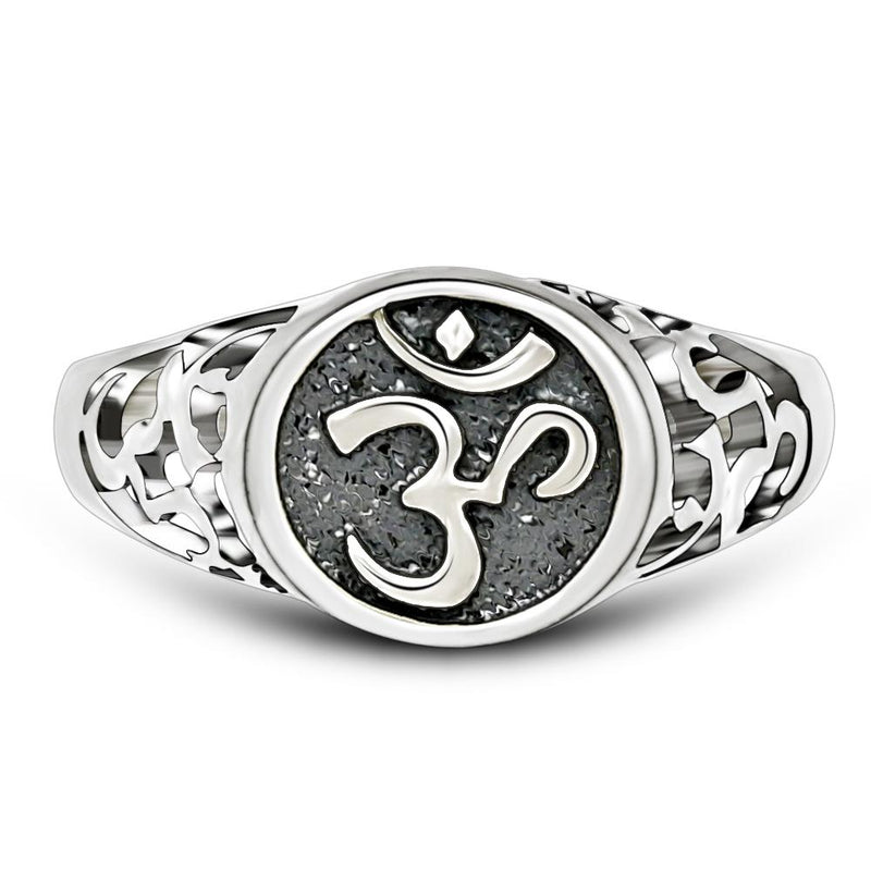 Om Silver Jewelry Ring - SPJ2150