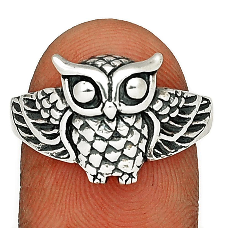 Owl Silver Jewelry Ring - SPJ2152