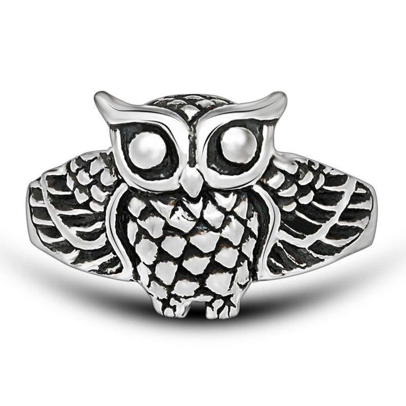 Owl Silver Jewelry Ring - SPJ2152