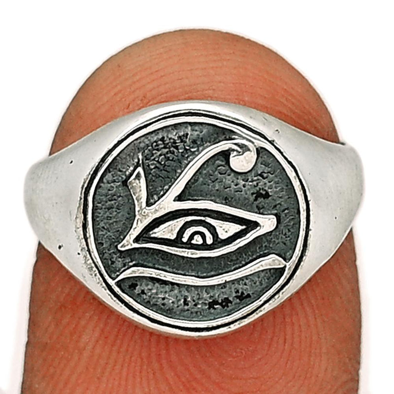 Eye of Horus Silver Jewelry Ring - SPJ2158