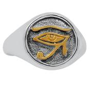 Eye of Horus Silver Jewelry Ring - SPJ2158A