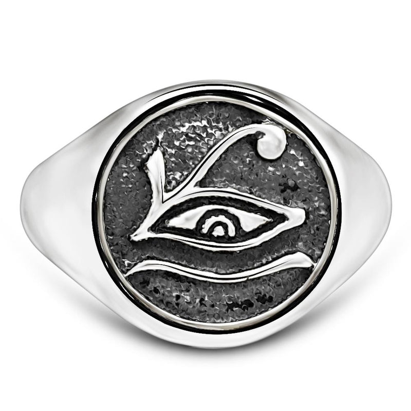 Eye of Horus Silver Jewelry Ring - SPJ2158