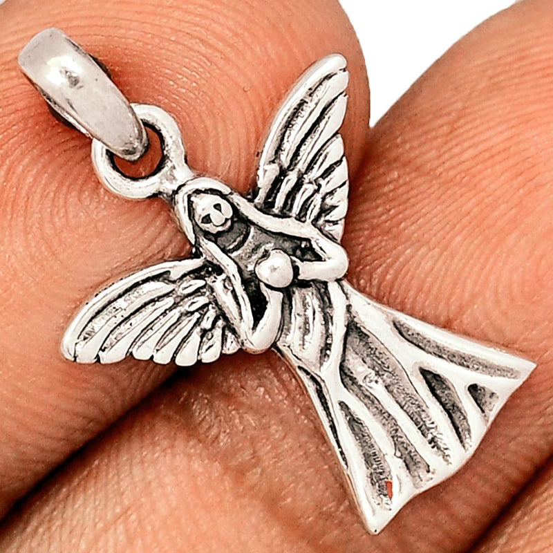 1" Goddess Fairy Silver Jewelry Pendants - SPJ2184