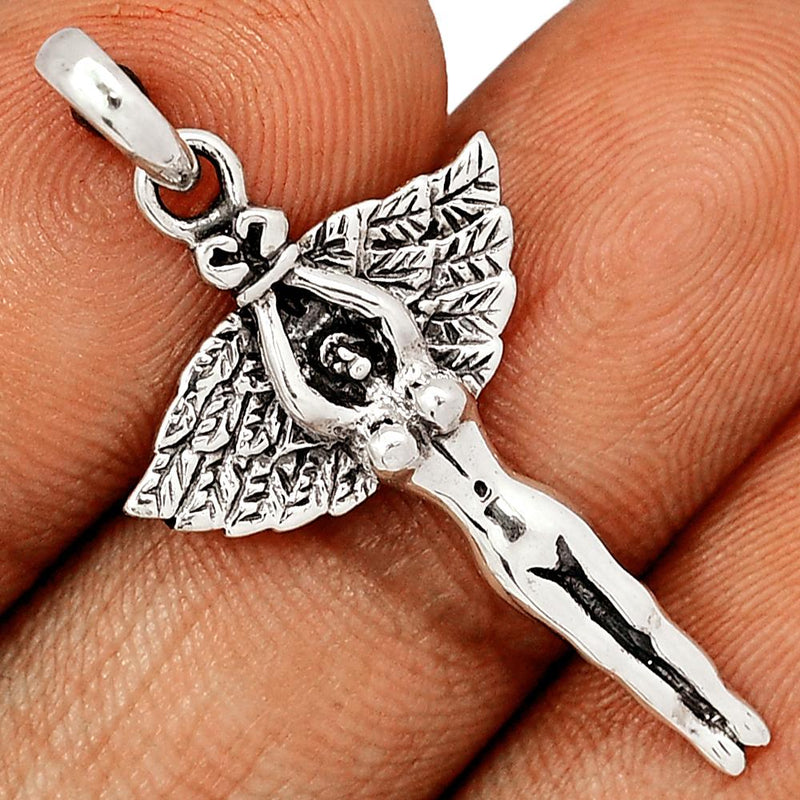 1.5" Plain Silver Jewelry Pendants - SPJ2191