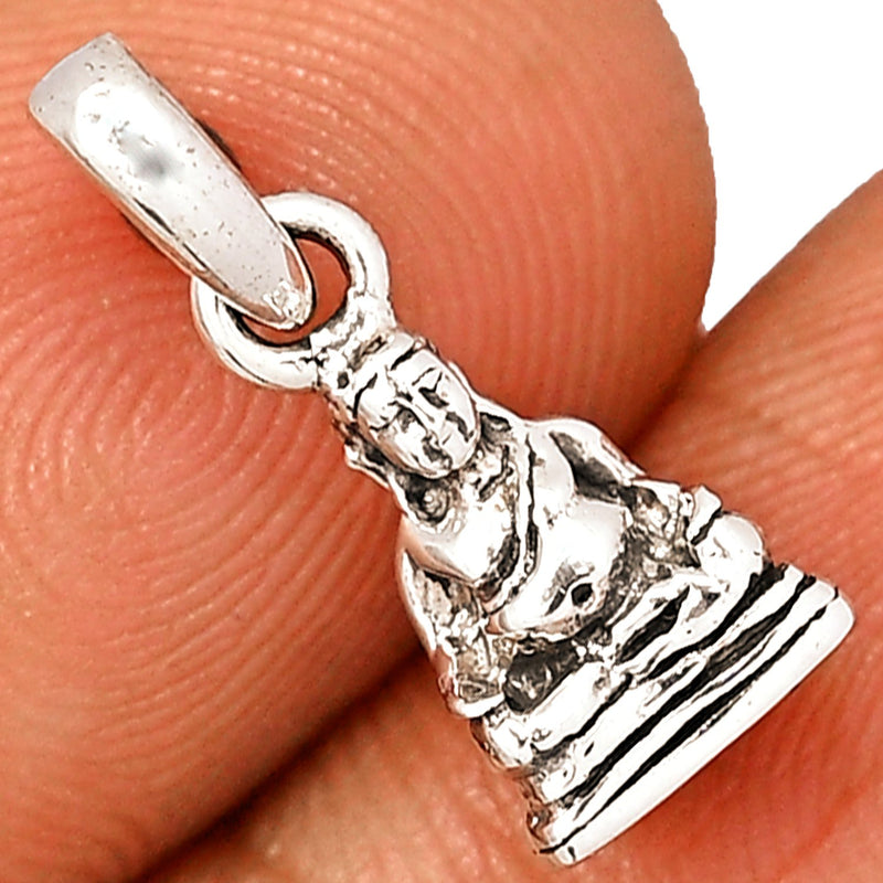 0.7" Plain Silver Jewelry Pendants - SPJ2252