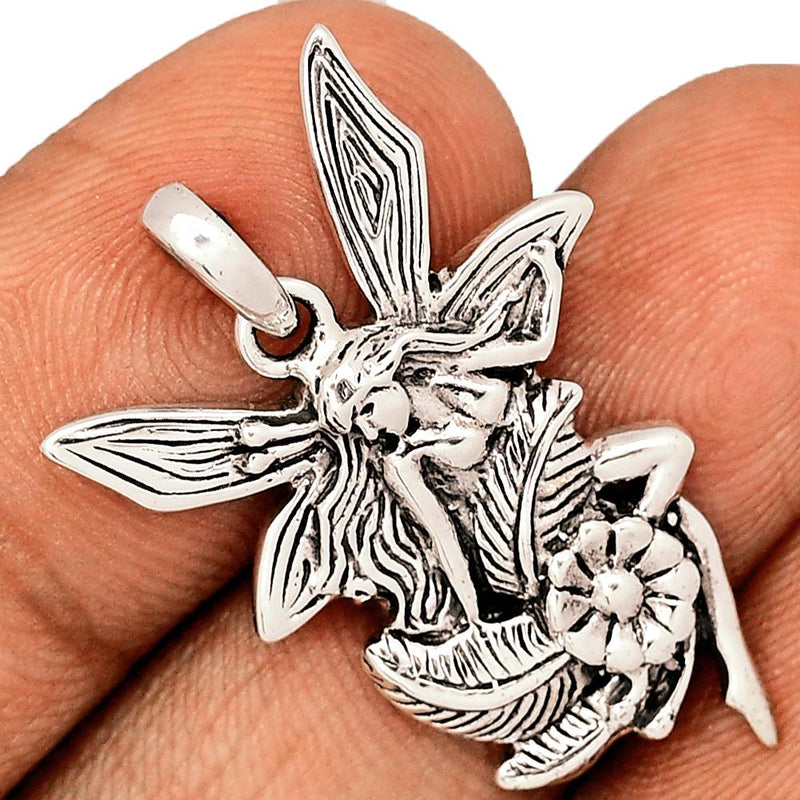 1.2" Plain Silver Jewelry Pendants - SPJ2253