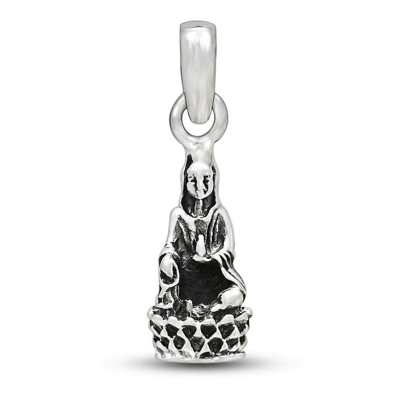 0.8" Plain Silver Jewelry Pendants - SPJ2254