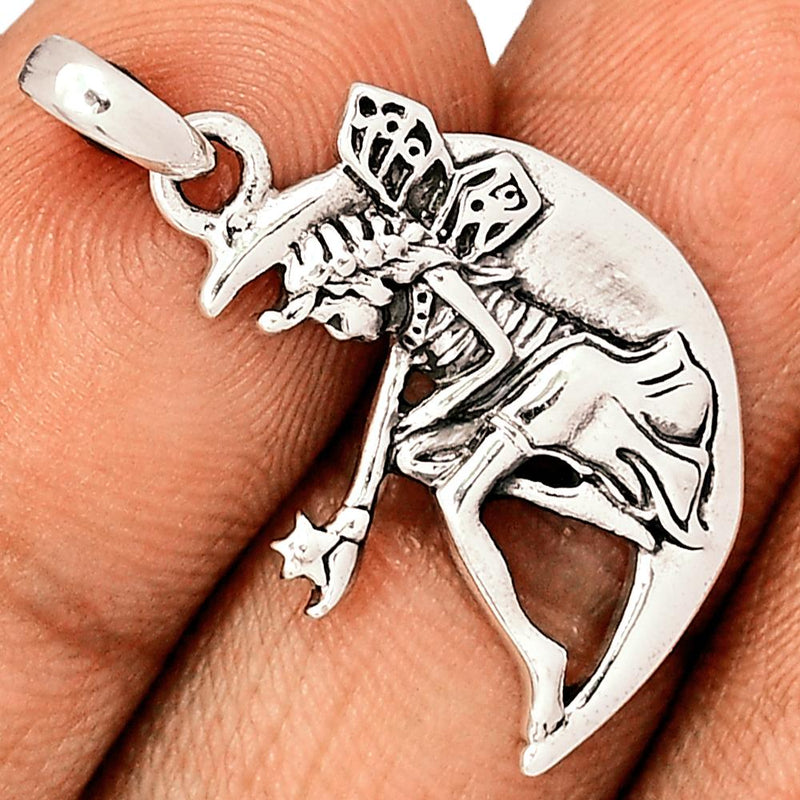1.1" Plain Silver Jewelry Pendants - SPJ2262