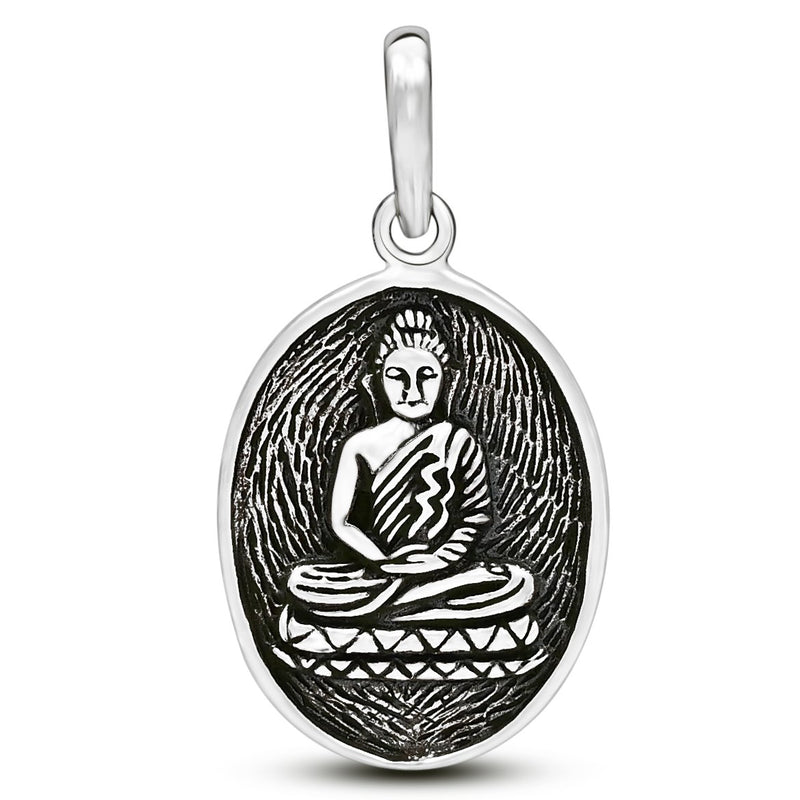 1.2" Plain Silver Jewelry Pendants - SPJ2268