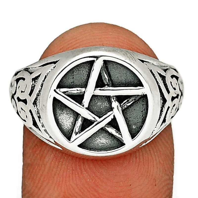 Plain Silver Jewelry Ring - SPJ2278