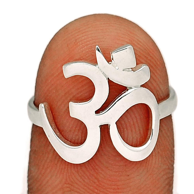 Om Silver Jewelry Ring - SPJ2282