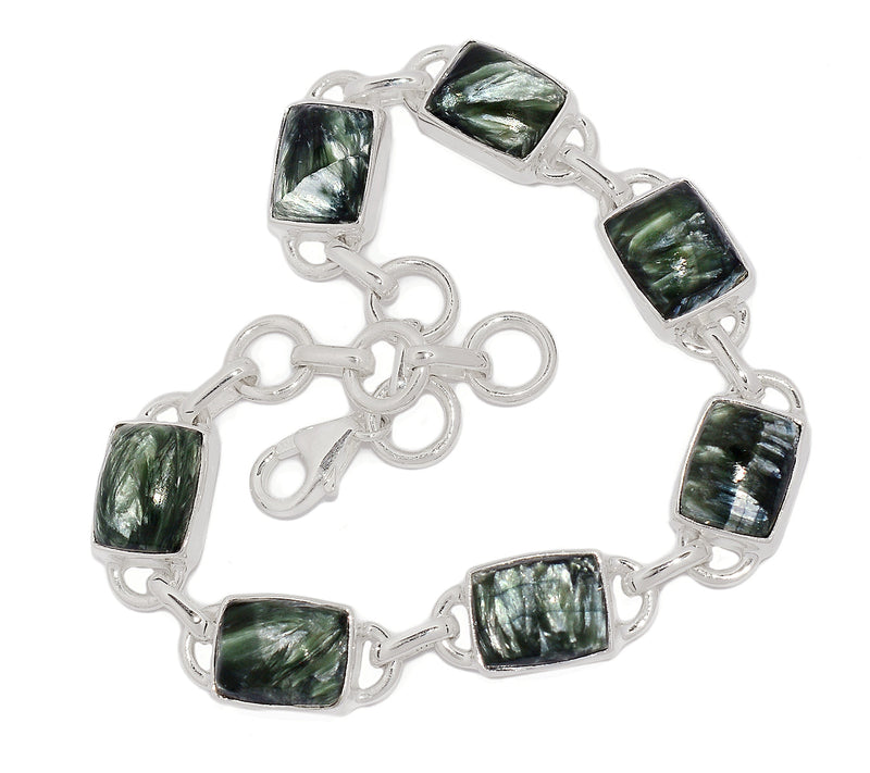 8" Seraphinite Bracelets - SRPB101