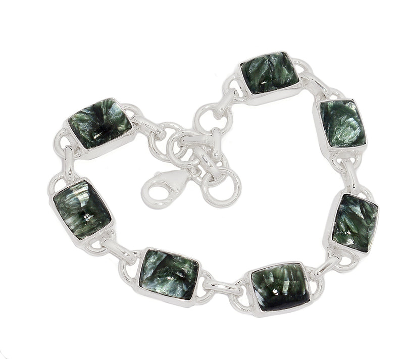 8.1" Seraphinite Bracelets - SRPB113