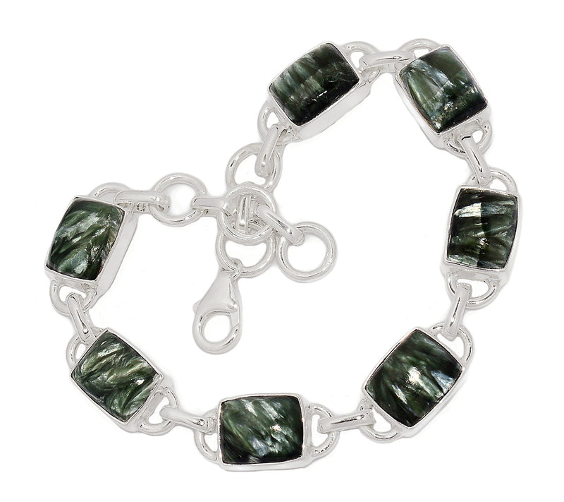 8.1" Seraphinite Bracelets - SRPB123