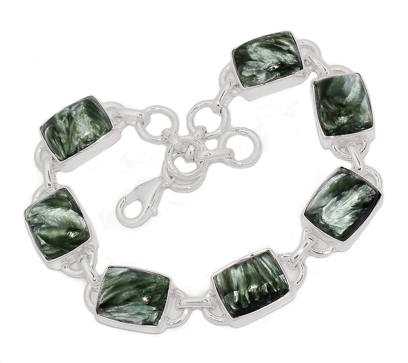 8.1" Seraphinite Bracelets - SRPB132