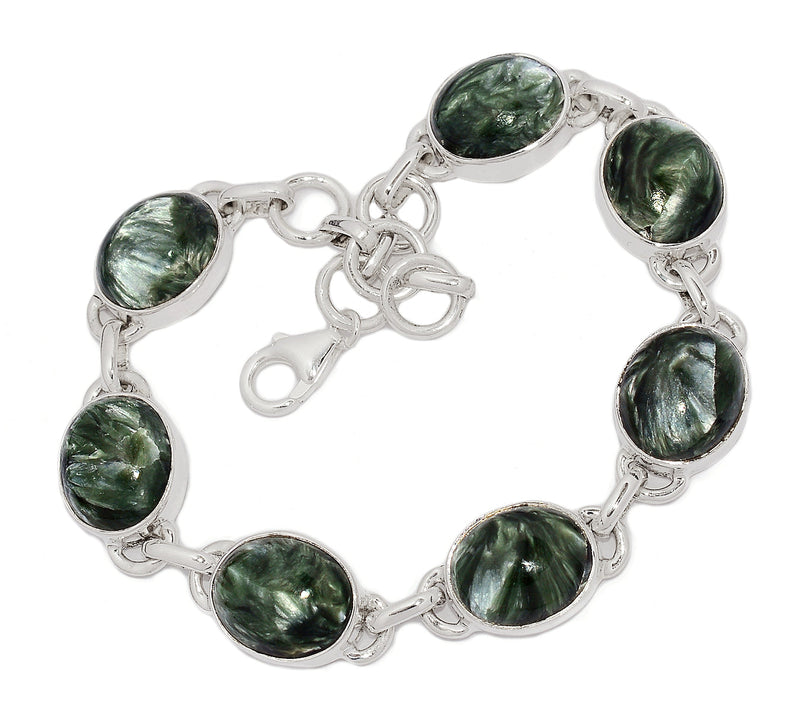 8.2" Seraphinite Bracelets - SRPB136