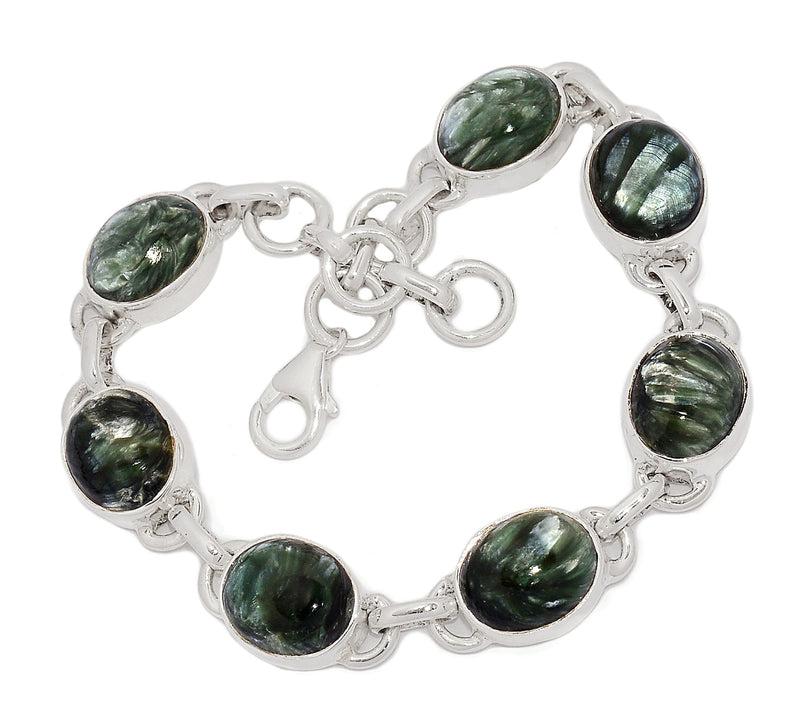 8" Seraphinite Bracelets - SRPB138