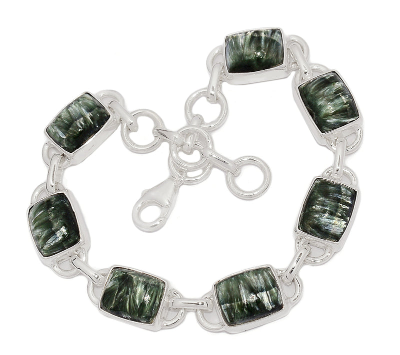 8.1" Seraphinite Bracelets - SRPB140