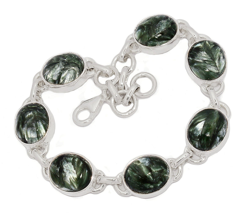 8.2" Seraphinite Bracelets - SRPB145