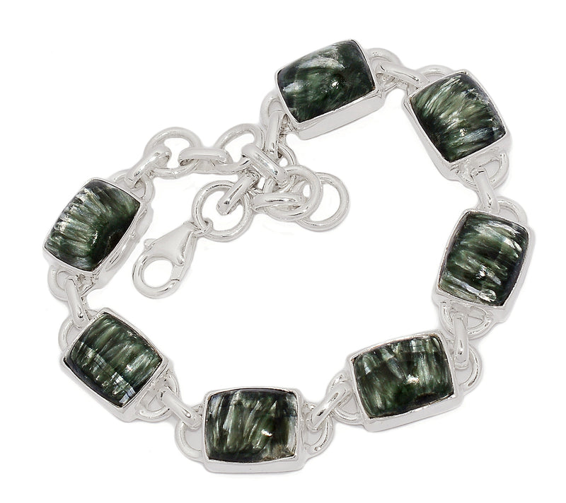 8.5" Seraphinite Bracelets - SRPB150