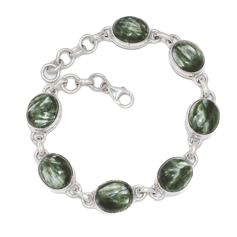 8.5" Seraphinite Bracelets - SRPB198