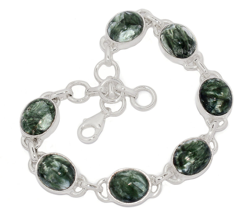 8" Seraphinite Bracelets - SRPB99