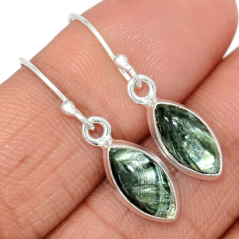 1.2" Seraphinite Earrings - SRPE720