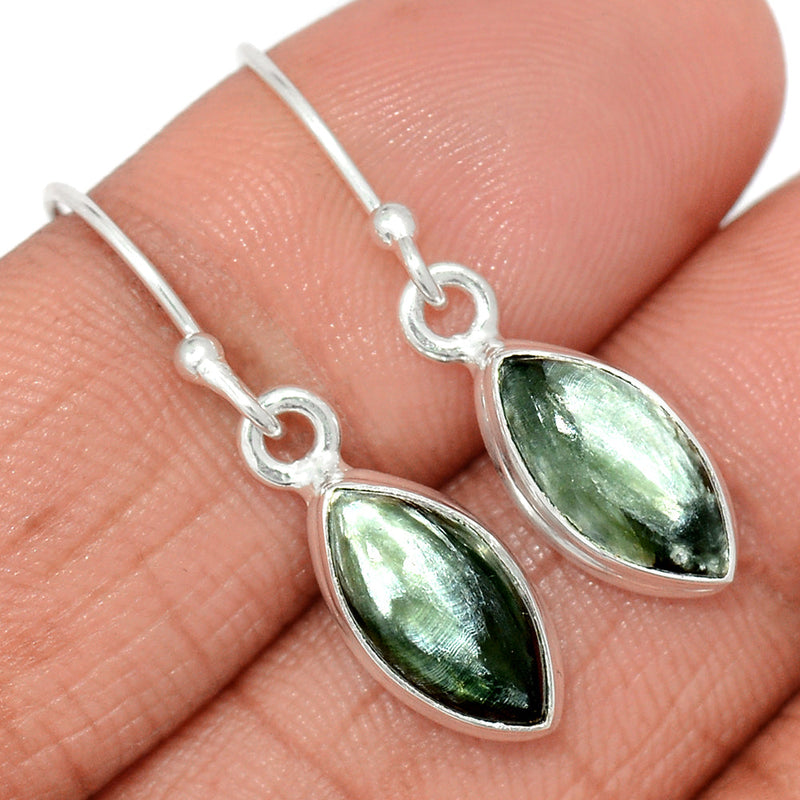 1.2" Seraphinite Earrings - SRPE722