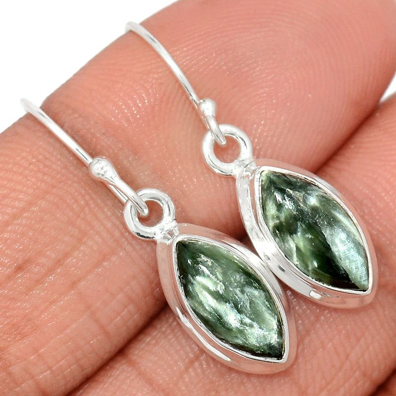 1.2" Seraphinite Earrings - SRPE731