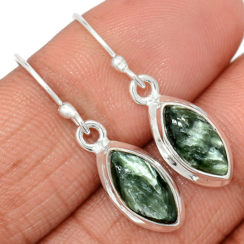 1.2" Seraphinite Earrings - SRPE732