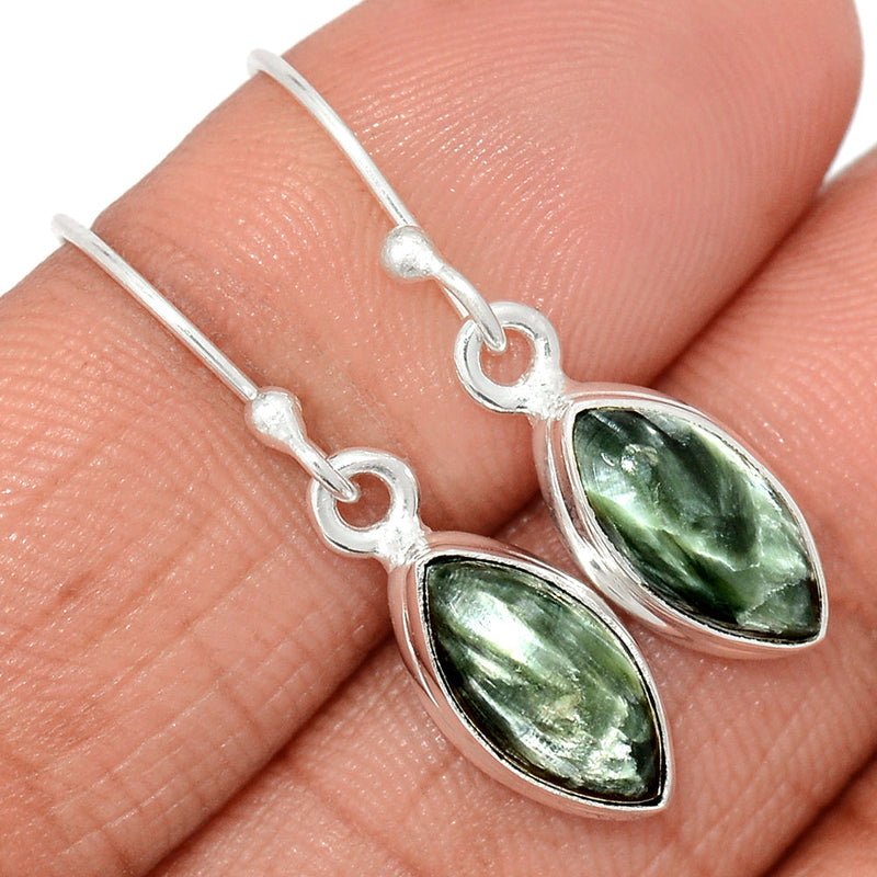 1.2" Seraphinite Earrings - SRPE737