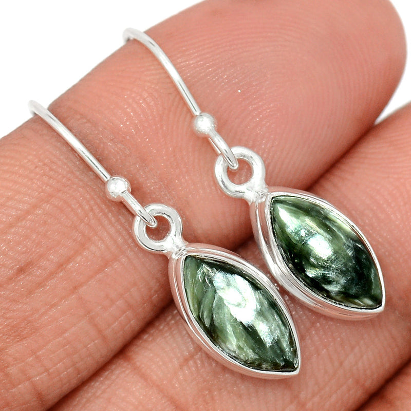 1.2" Seraphinite Earrings - SRPE746