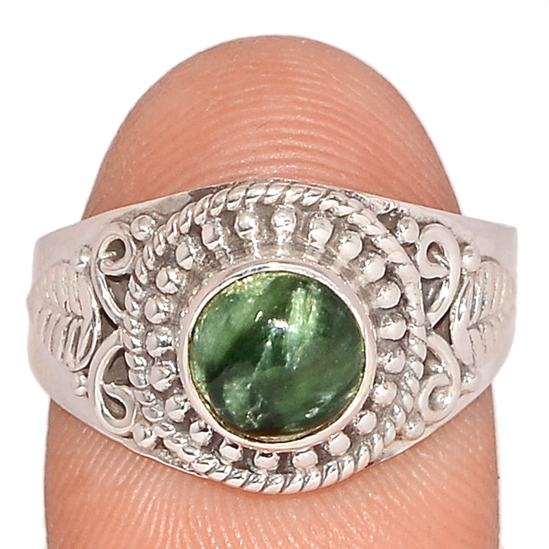 Fine Filigree - Seraphinite Ring - SRPR1348