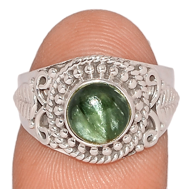 Fine Filigree - Seraphinite Ring - SRPR1362