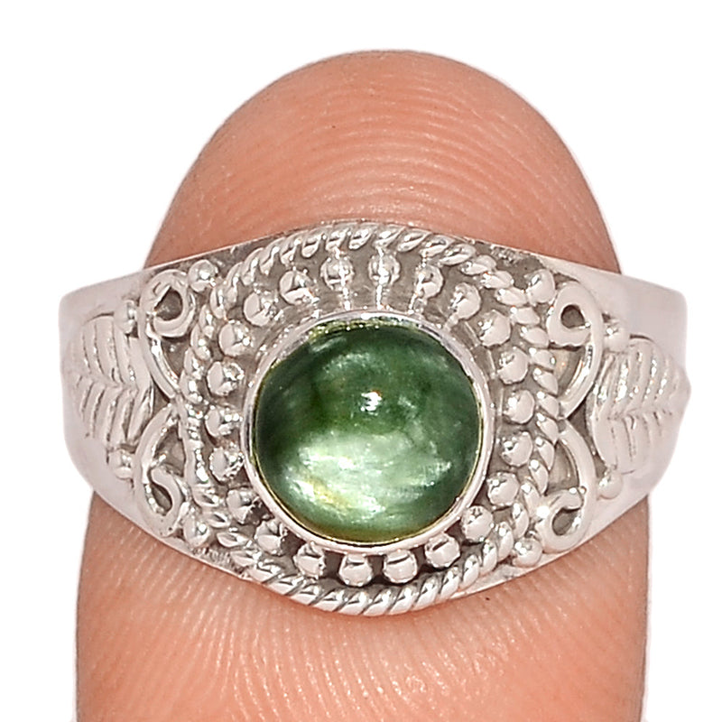 Fine Filigree - Seraphinite Ring - SRPR1363