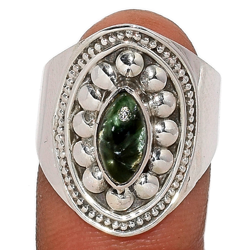 Fine Filigree - Seraphinite Ring - SRPR1441